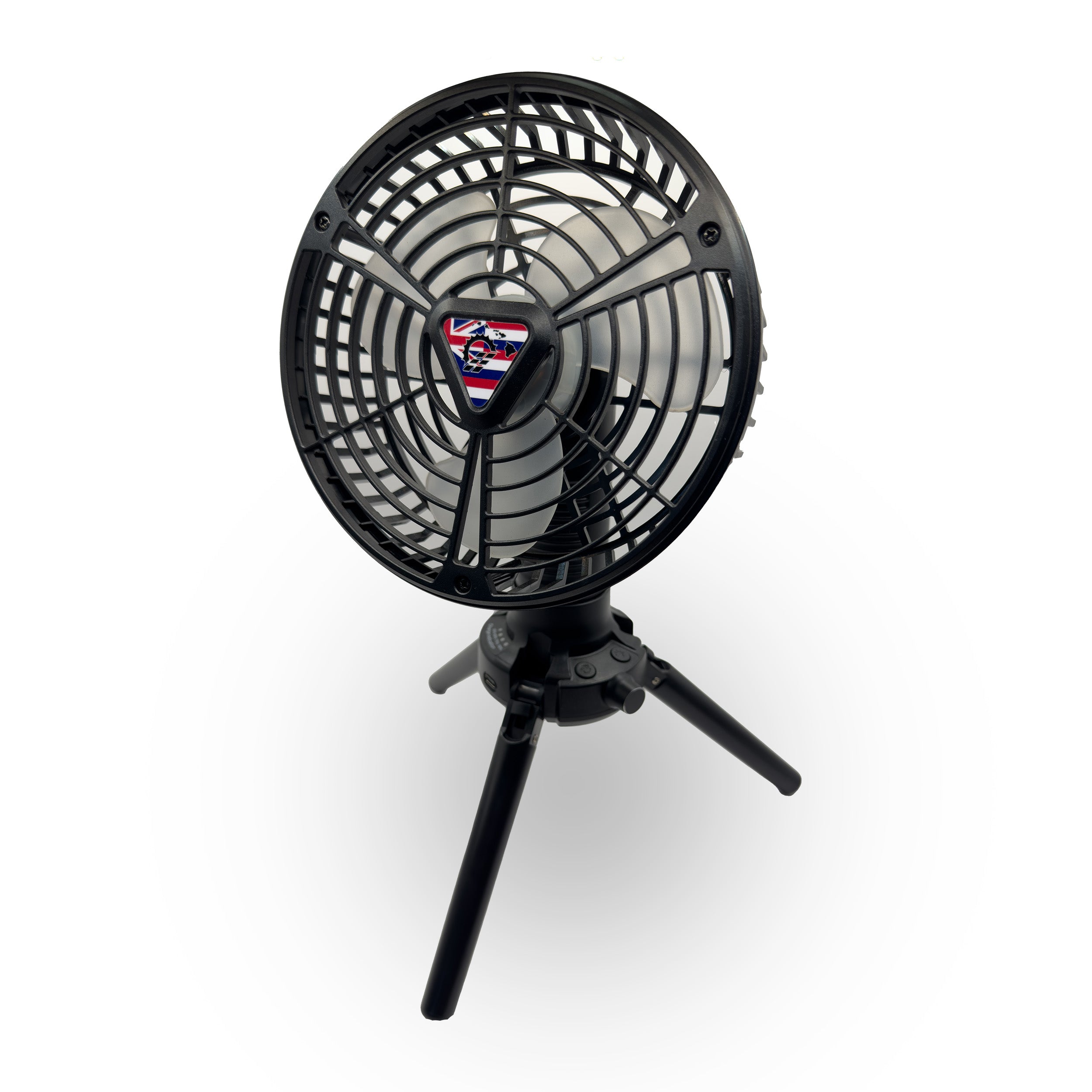 Portable Black Rechargeable Fan