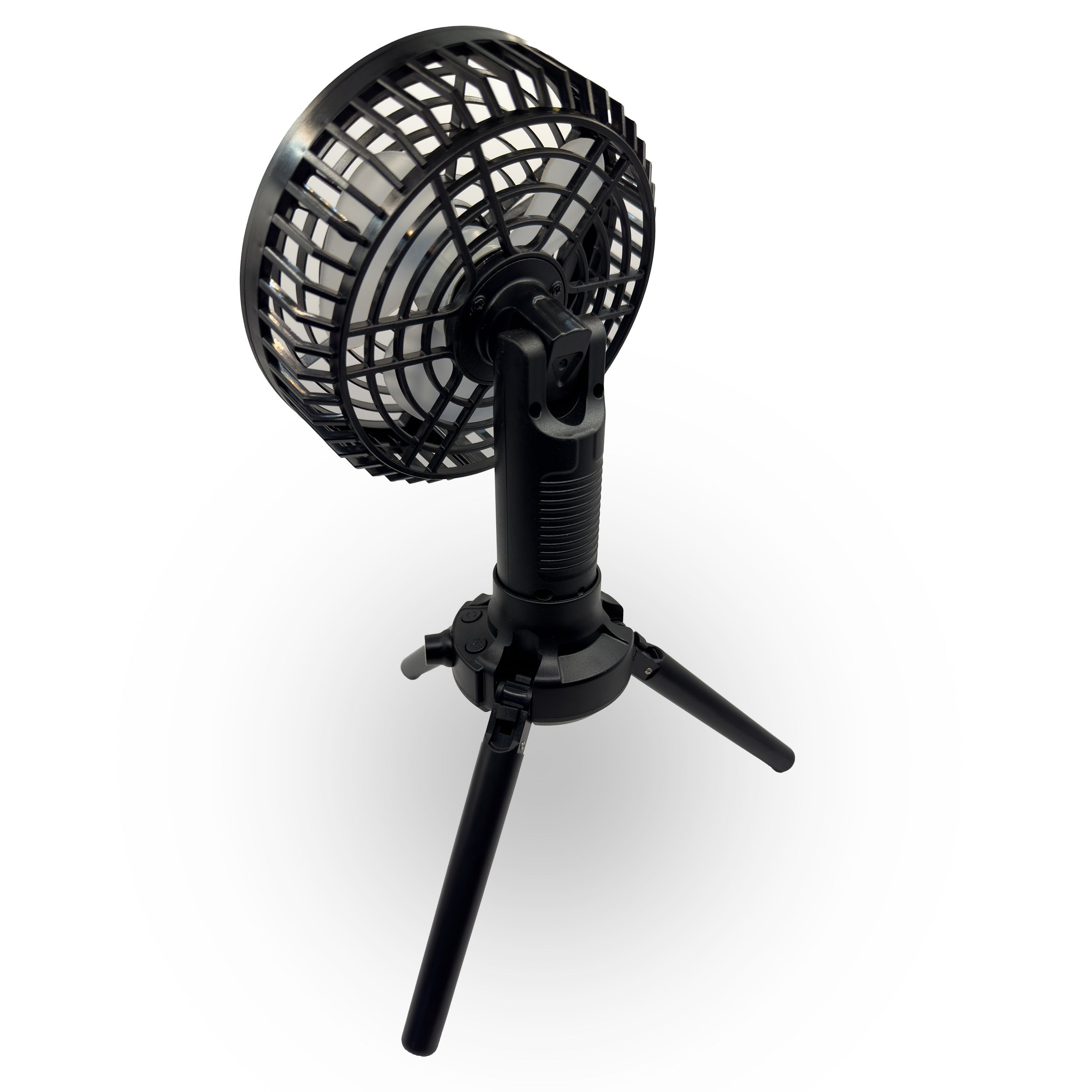 Portable Black Rechargeable Fan