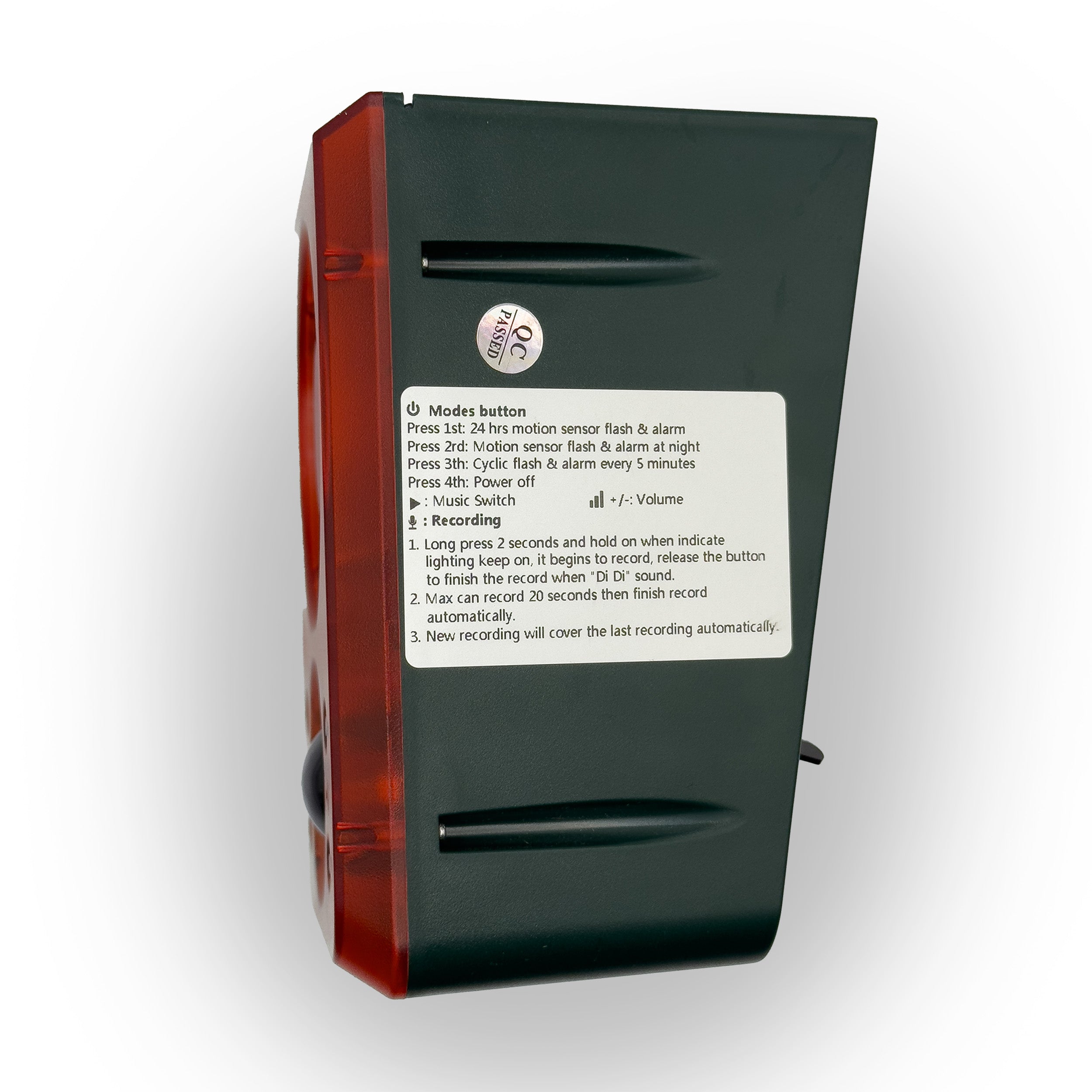 Solar-Powered Customizable Alarm